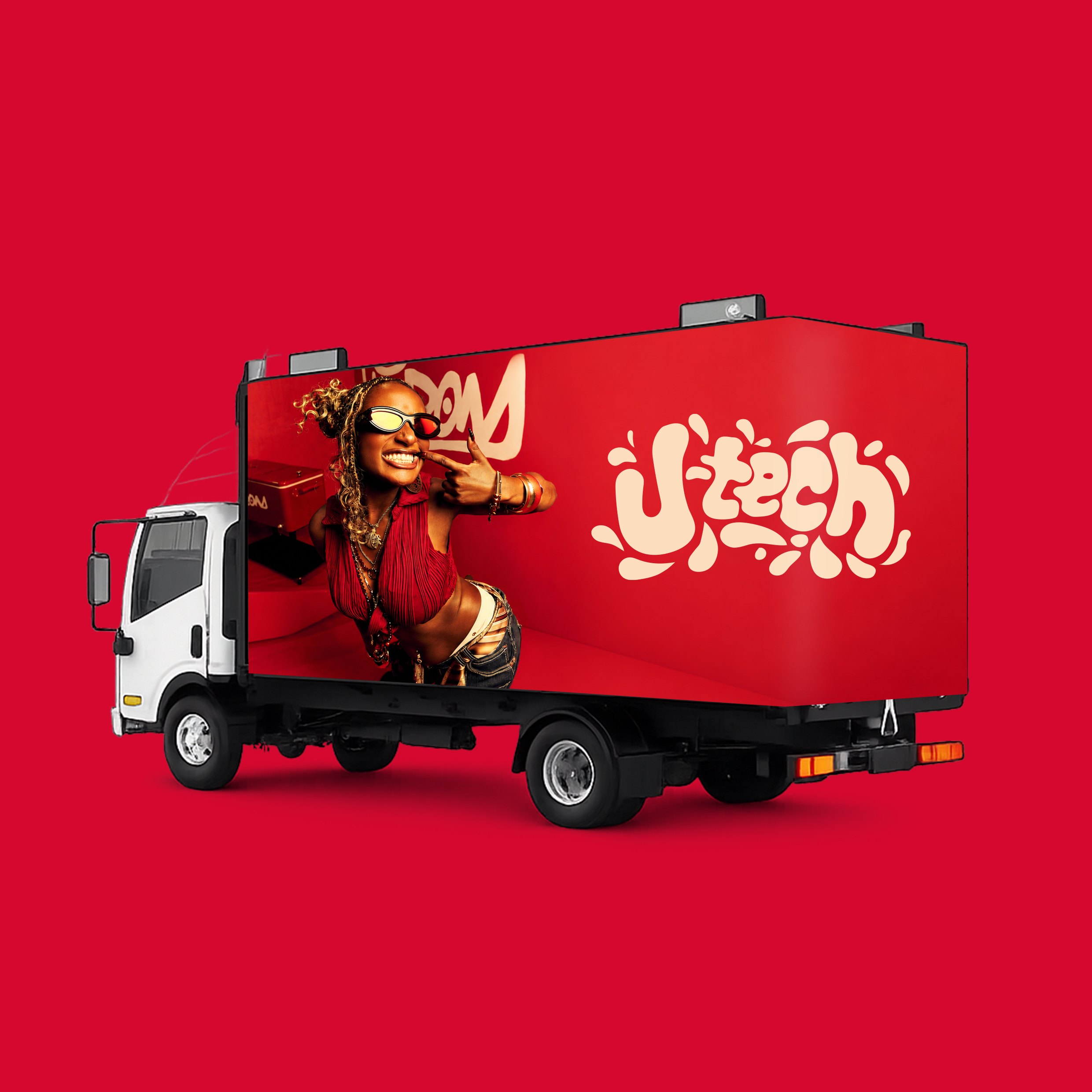 CAMION D’ECRAN D’AFFICHAGE